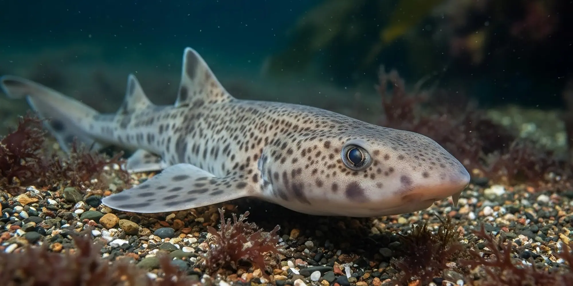 Rousset Requin Petite roussette - Plongée avec les requins